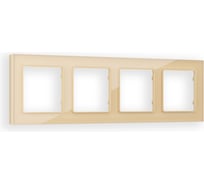 Рамка на 4 поста Ambrella VOLT ALFA Platos AF330604