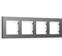 Рамка на 4 поста Ambrella VOLT ALFA Techno AF220654