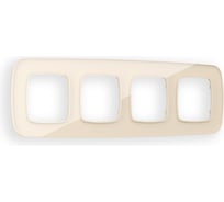 Рамка на 4 поста Ambrella VOLT OMEGA Radian OF350304