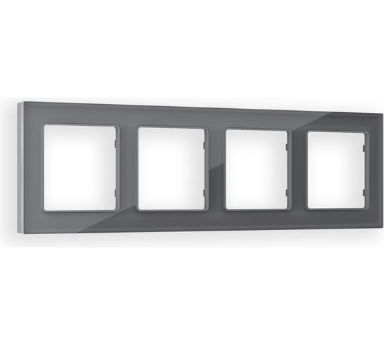 Рамка на 4 поста Ambrella VOLT ALFA Platos AF330654