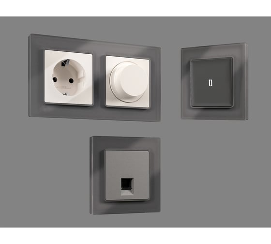 Рамка на 4 поста Ambrella VOLT ALFA Platos AF330654