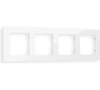 Рамка на 4 поста Ambrella VOLT ALFA Techno AF220104