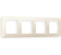 Рамка на 4 поста Ambrella VOLT ALFA Line AF110304