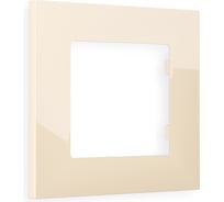 Рамка на 1 пост Ambrella VOLT ALFA Qubi AF250301