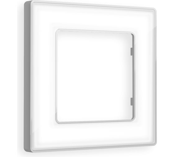 Рамка на 1 пост Ambrella VOLT ALFA Arctic AF580131 1