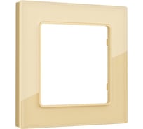 Рамка на 1 пост Ambrella VOLT ALFA Platos AF330601