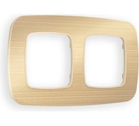 Рамка на 2 поста Ambrella VOLT OMEGA Radian OF580302