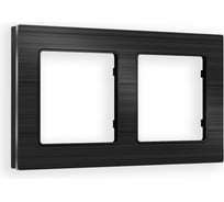 Рамка на 2 поста Ambrella VOLT ALFA Platos AF550502