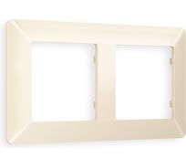 Рамка на 2 поста Ambrella VOLT ALFA Line AF110302