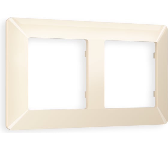 Рамка на 2 поста Ambrella VOLT ALFA Line AF110302
