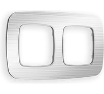 Рамка на 2 поста Ambrella VOLT OMEGA Radian OF580102