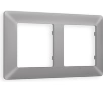 Рамка на 2 поста Ambrella VOLT ALFA Line AF110502