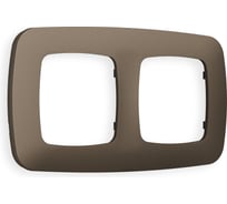 Рамка на 2 поста Ambrella VOLT OMEGA Ecta OF140632