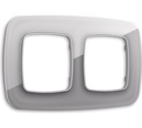 Рамка на 2 поста Ambrella VOLT OMEGA Radian OF320502