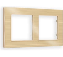 Рамка на 2 поста Ambrella VOLT ALFA Platos AF550302