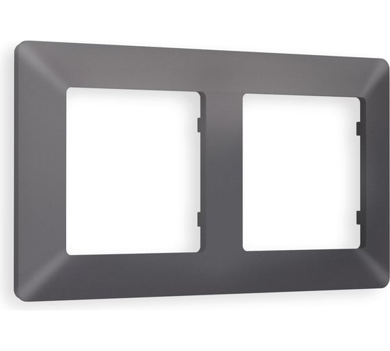 Рамка на 2 поста Ambrella VOLT ALFA Line AF110652