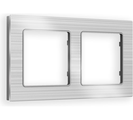 Рамка на 2 поста Ambrella VOLT ALFA Platos AF550102