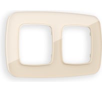 Рамка на 2 поста Ambrella VOLT OMEGA Radian OF350302