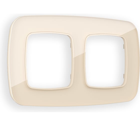 Рамка на 2 поста Ambrella VOLT OMEGA Radian OF350302 1