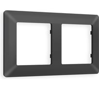 Рамка на 2 поста Ambrella VOLT ALFA Line AF110802