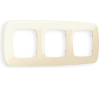 Рамка на 3 поста Ambrella VOLT OMEGA Ecta OF140303