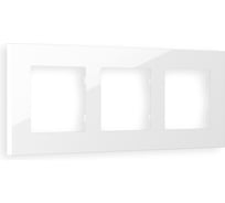 Рамка на 3 поста Ambrella VOLT ALFA Qubi AF250103