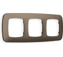 Рамка на 3 поста Ambrella VOLT OMEGA Ecta OF140633