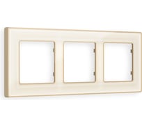 Рамка на 3 поста Ambrella VOLT ALFA Arctic AF580343