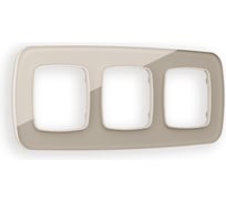 Рамка на 3 поста Ambrella VOLT OMEGA Radian OF350603