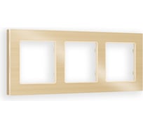 Рамка на 3 поста Ambrella VOLT ALFA Platos AF550303