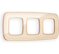 Рамка на 3 поста Ambrella VOLT OMEGA Coint OF640343