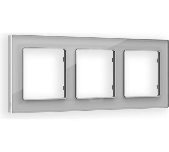 Рамка на 3 поста Ambrella VOLT ALFA Platos AF330403 1