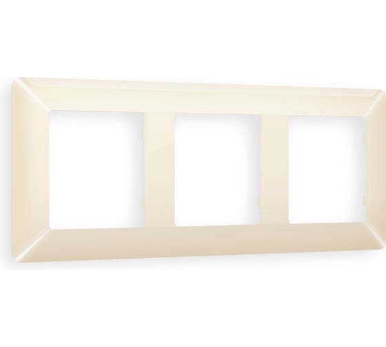 Рамка на 3 поста Ambrella VOLT ALFA Line AF110303 1