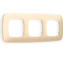 Рамка на 3 поста Ambrella VOLT OMEGA Ecta OF140603