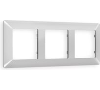 Рамка на 3 поста Ambrella VOLT ALFA Line AF110403