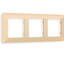 Рамка на 3 поста Ambrella VOLT ALFA Line AF110603