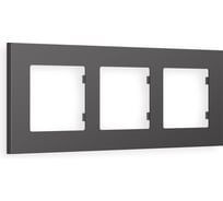 Рамка на 3 поста Ambrella VOLT ALFA Qubi AF250653