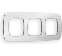 Рамка на 3 поста Ambrella VOLT OMEGA Radian OF580103