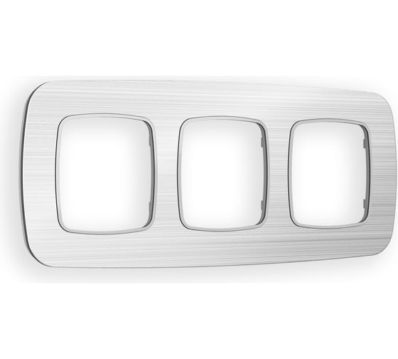 Рамка на 3 поста Ambrella VOLT OMEGA Radian OF580103 1