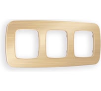 Рамка на 3 поста Ambrella VOLT OMEGA Radian OF580303