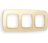 Рамка на 3 поста Ambrella VOLT OMEGA Radian OF320603