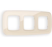 Рамка на 3 поста Ambrella VOLT OMEGA Radian OF320303