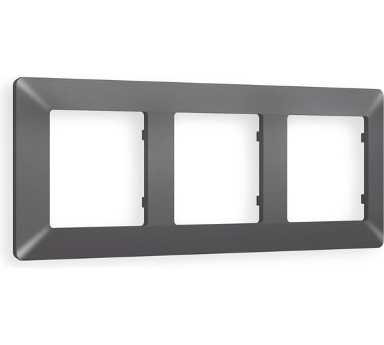 Рамка на 3 поста Ambrella VOLT ALFA Line AF110653 1