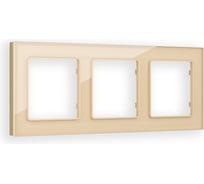 Рамка на 3 поста Ambrella VOLT ALFA Platos AF330603