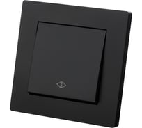 Выключатель TDM ELECTRIC перекрестный 1 клавишный 10А черный Сенеж TDM SQ1816-0310