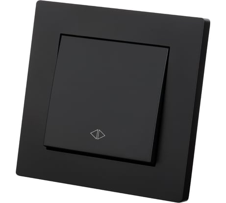 Выключатель TDM ELECTRIC перекрестный 1 клавишный 10А черный Сенеж TDM SQ1816-0310