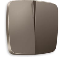 Лицевая панель для 2-клавишных выключателей Ambrella VOLT OMEGA OP6330