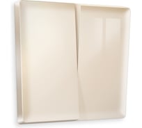 Лицевая панель для 2-клавишных выключателей Ambrella VOLT ALFA AP3030