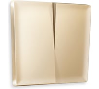 Лицевая панель для 2-клавишных выключателей Ambrella VOLT ALFA AP6030