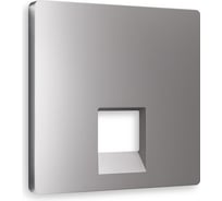 Лицевая панель Ambrella VOLT для компьютерной/телефонной розетки RJ-45/RJ-11 ALFA AP5120